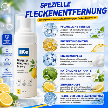 ⚡️LETZTER TAG – 60 % RABATT | Schaumreiniger ohne Abspülen — Aufsprühen, Abwischen & Fertig!