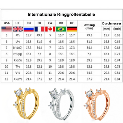 👩‍⚕️🔥 Letzter Tag – 80 % Rabatt :👩‍⚕️ CZTICLE® Hochwertiger Diamantring