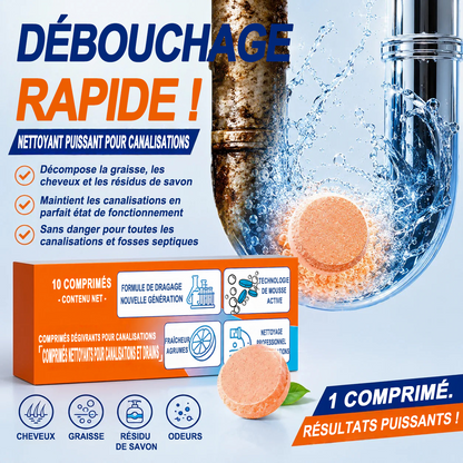 ⚡ Grande promotion limitée dans le temps ! Pastilles moussantes pour canalisations — À l’oxygène actif | Nettoient en profondeur et éliminent les mauvaises odeurs | Sans javel, sans produits agressifs