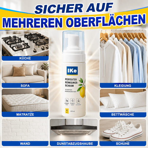 ⚡️LETZTER TAG – 60 % RABATT | Schaumreiniger ohne Abspülen — Aufsprühen, Abwischen & Fertig!