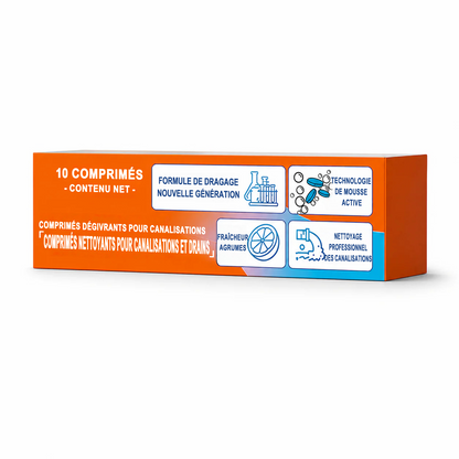 ⚡ Grande promotion limitée dans le temps ! Pastilles moussantes pour canalisations — À l’oxygène actif | Nettoient en profondeur et éliminent les mauvaises odeurs | Sans javel, sans produits agressifs