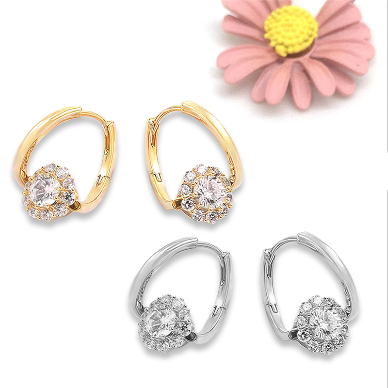 (🌟LETZTER TAG – 80 % RABATT + GRATISGESCHENK🌟) CZTICLE® Germanium-Ohrringe – Gold, Silber, Kupfer, Clip-On Luxus-Ohrschmuck, Kein Ohrloch