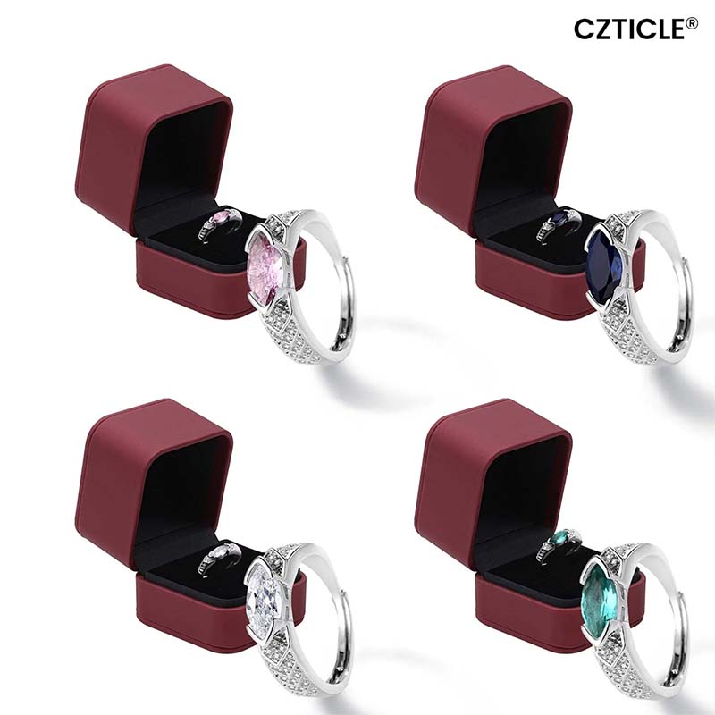 🔥 Bague Magnétique Minceur 💎 CZTICLE® – Moissanite – Jusqu’à -80 % Aujourd’hui