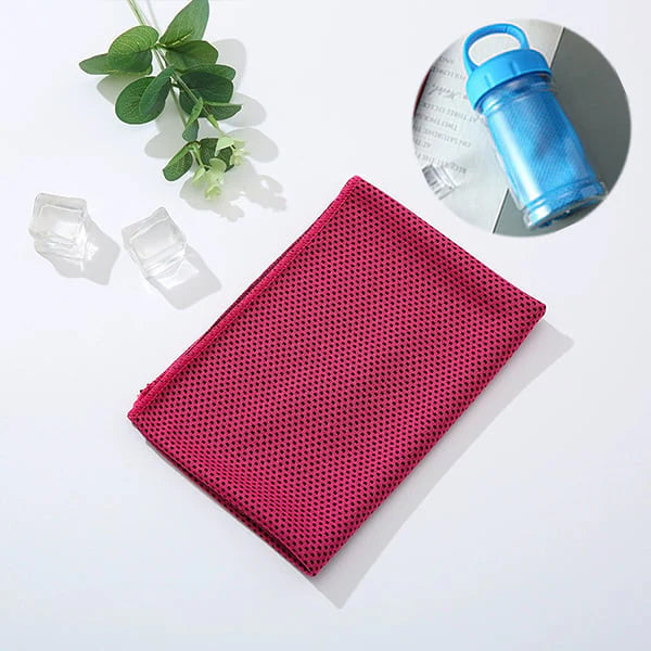 🔥Serviette rafraîchissante pour le sport, la salle de gym et le fitness – Serviette en microfibre à séchage rapide contre la transpiration