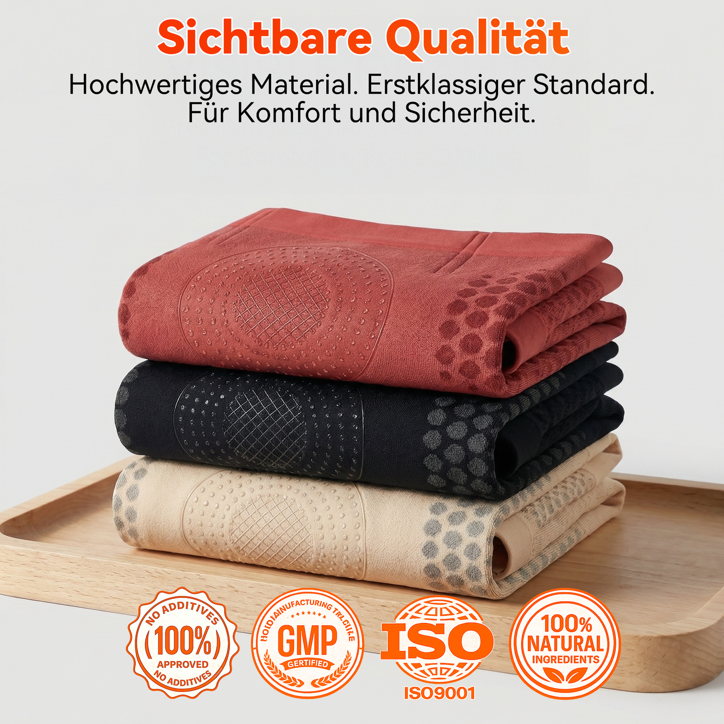 BQODQO® Hoch taillierte Yogahose in perfekter Passform – deutsche Qualität