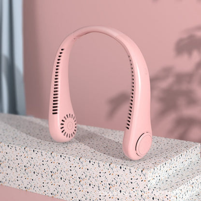 🇫🇷Dernier jour – 15 % de réduction 🔥 🍃 Ventilateur de cou portable sans pales – Refroidissement silencieux à 360° pour l’été, les voyages et les activités en plein air
