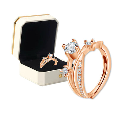 👩‍⚕️🔥 Letzter Tag – 80 % Rabatt :👩‍⚕️ CZTICLE® Hochwertiger Diamantring