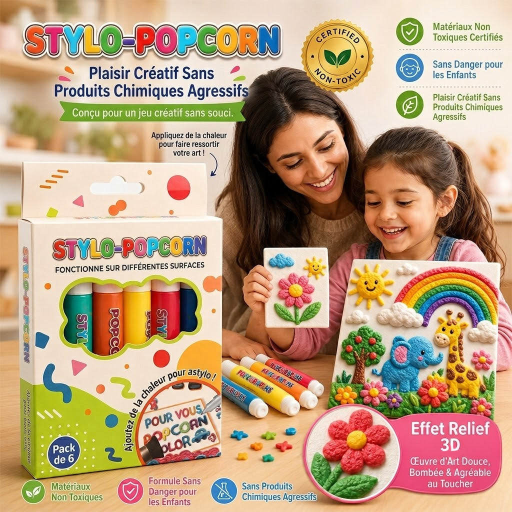 🔥 -70% aujourd’hui丨IEY® 🎨Stylo d’Art 3D – Transformez vos dessins en créations en relief
