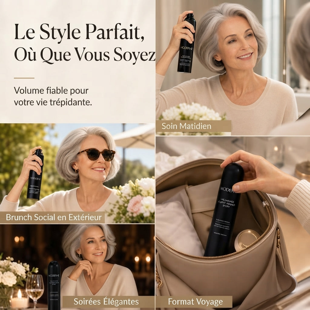 🔥 Spray Volumisant Cheveux 90ML – Volume Instantané & Tenue Longue Durée | Jusqu’à -80%