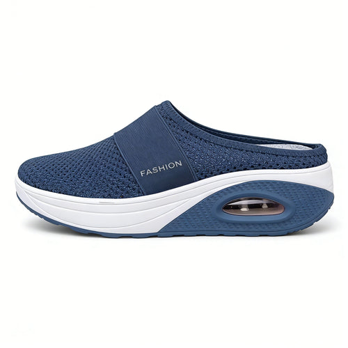 （LETZTER TAG SALE– 80 % RABAT）BQODQO® Luftpolster Slip-on Walking Schuhe mit Fußgewölbeunterstützung, für Damen