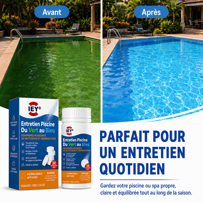 🔥 IEY® – Dernier jour : 60 % de réduction 💧 Piscine verte ? Transformez-la en eau cristalline rapidement