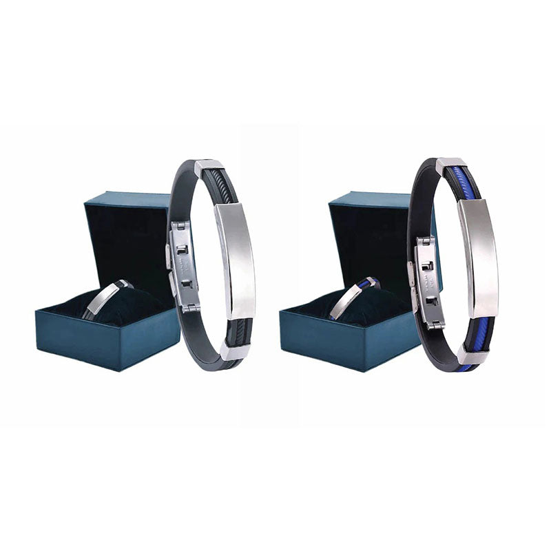 LETZTER TAG – 80 % RABATT-CZTICLE® Elegantes Titanstahl-Armband für Damen & Herren