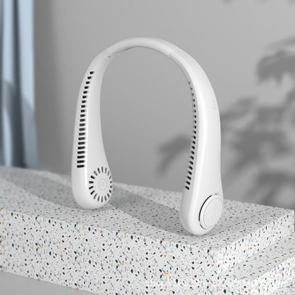 🇫🇷Dernier jour – 15 % de réduction 🔥 🍃 Ventilateur de cou portable sans pales – Refroidissement silencieux à 360° pour l’été, les voyages et les activités en plein air