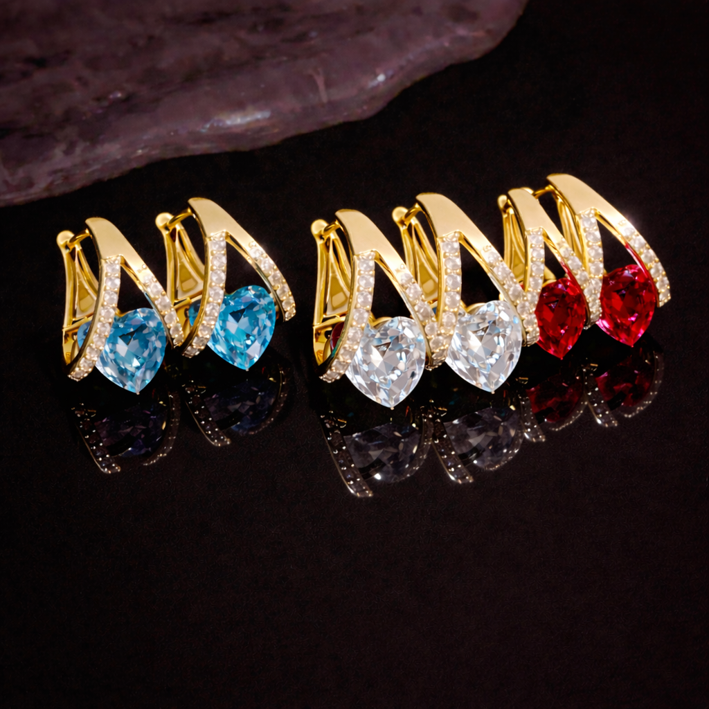 💖 LETZTER TAG SALE – 80 % RABATT💎 CZTICLE® Premium Germanium-Ohrringe 🍃
