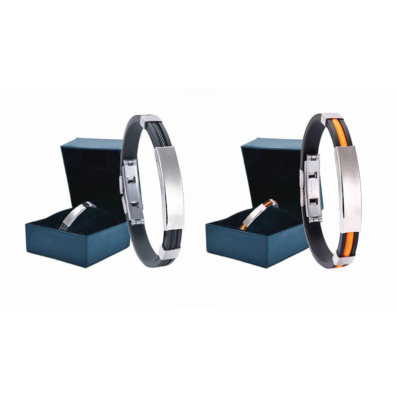 LETZTER TAG – 80 % RABATT-CZTICLE® Elegantes Titanstahl-Armband für Damen & Herren
