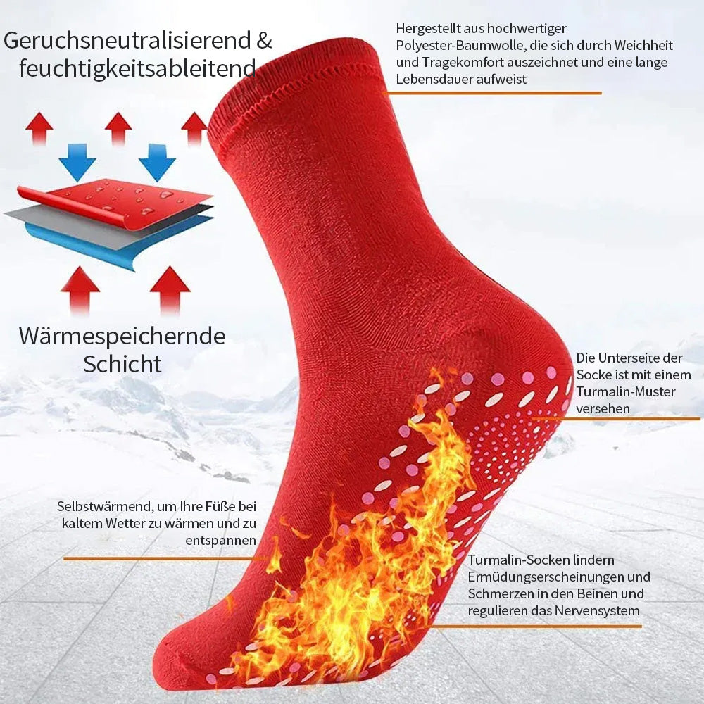 LETZTER TAG – 80% RABATT🌹BQODQO® Selbstwärmende Turmalin-Socken