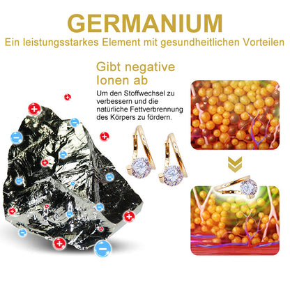 (🔥LETZTER TAG – 70 % RABATT🔥) CZTICLE® Lymphvity MagneTherapy Germanium-Ohrringe