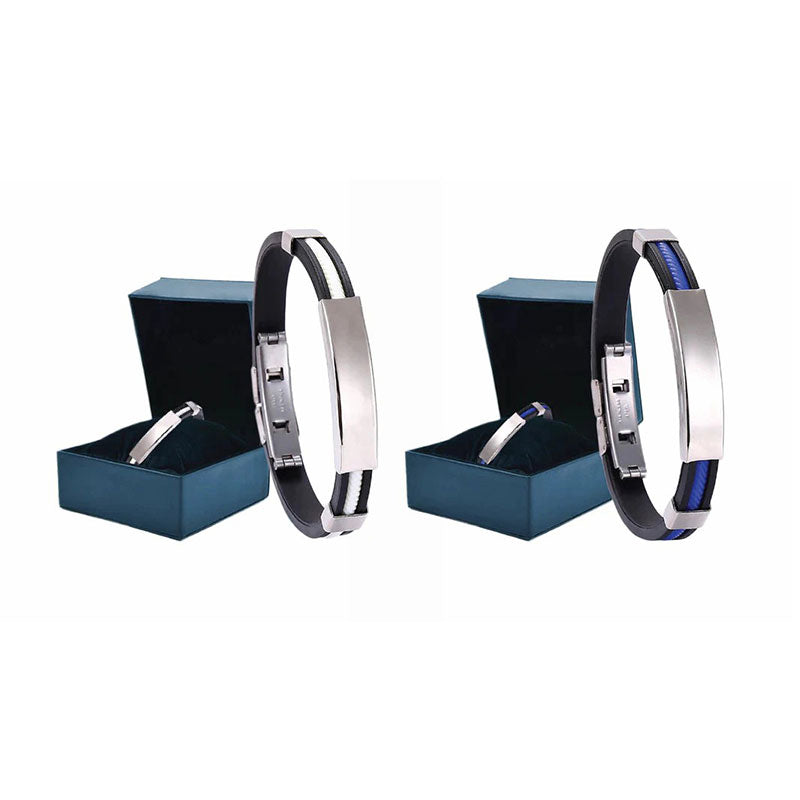 LETZTER TAG – 80 % RABATT-CZTICLE® Elegantes Titanstahl-Armband für Damen & Herren