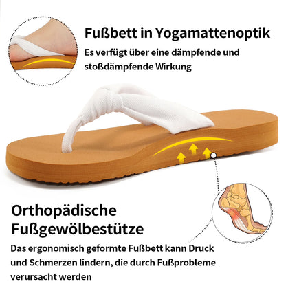 80 % RABATT–🩴Sommerliche Zehentrenner mit Fußgewölbe-Unterstützung