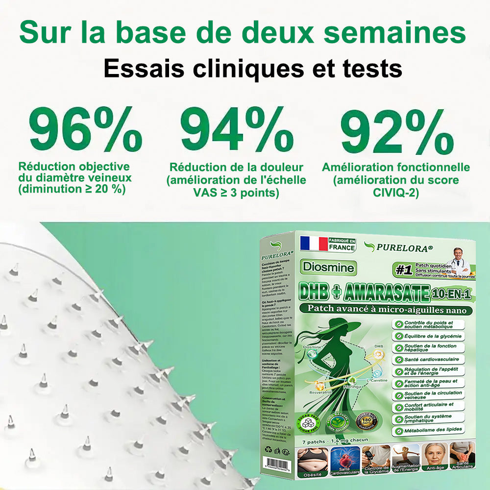 👑𝐏𝐮𝐫𝐞𝐥𝐨𝐫𝐚® 𝐌𝐞𝐭𝐚𝐛𝐨𝐥𝐢𝐜 𝐌𝐚𝐭𝐫𝐢𝐱 – 𝐏𝐚𝐭𝐜𝐡 𝐍𝐚𝐧𝐨 à 𝐌𝐢𝐜𝐫𝐨𝐧𝐞𝐞𝐝𝐥𝐞𝐬 𝟏𝟎-𝐞𝐧-𝟏 𝐃𝐇𝐁 + 𝐀𝐦𝐚𝐫𝐚𝐬𝐚𝐭𝐞