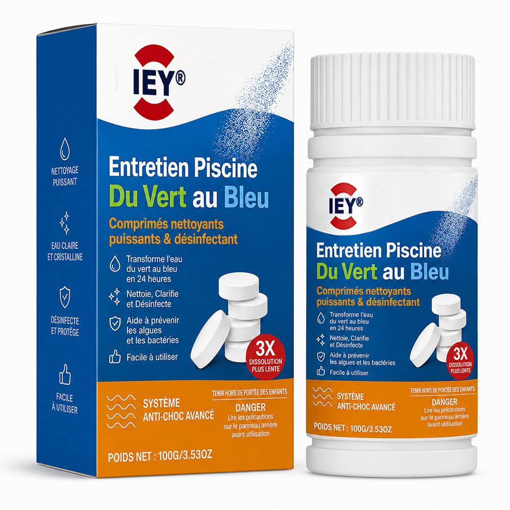 🔥 IEY® – Dernier jour : 60 % de réduction 💧 Piscine verte ? Transformez-la en eau cristalline rapidement