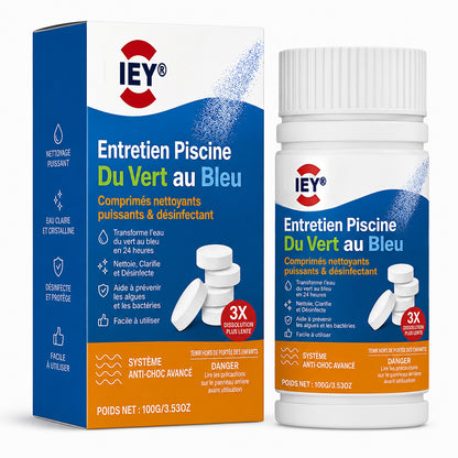 🔥 IEY® – Dernier jour : 60 % de réduction 💧 Piscine verte ? Transformez-la en eau cristalline rapidement