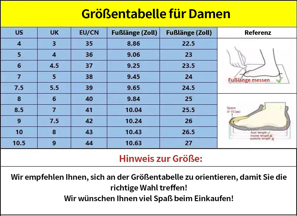 （LETZTER TAG SALE– 80 % RABAT）BQODQO® Luftpolster Slip-on Walking Schuhe mit Fußgewölbeunterstützung, für Damen