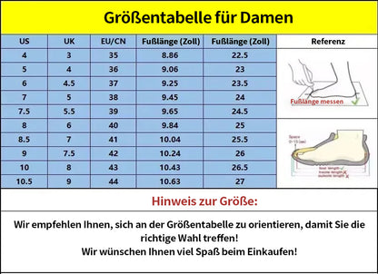 （LETZTER TAG SALE– 80 % RABAT）BQODQO® Luftpolster Slip-on Walking Schuhe mit Fußgewölbeunterstützung, für Damen