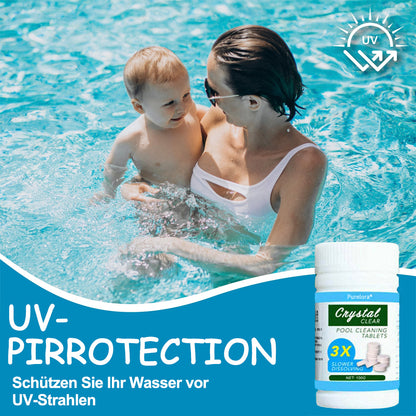 🔥JETZT IM SONDERANGEBOT: 49 % RABATT 🎁 𝙋𝙪𝙧𝙚𝙡𝙤𝙧𝙖®  Equalityl RefreshPool Schnellreinigungstabletten für den Pool (100 Stück)