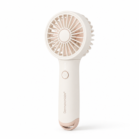 Dermavonlabs® Ventilateur Portable USB Voyage Fraîcheur