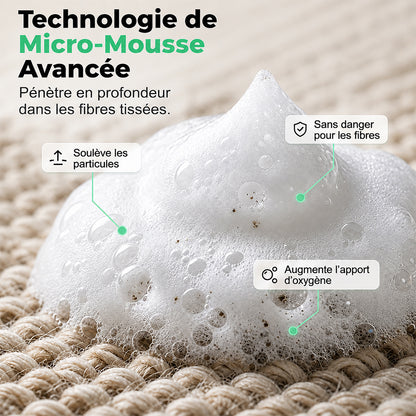 🔥−60 % AUJOURD’HUI🔥 Mousse détachante sans eau pour tapis avec chiffon