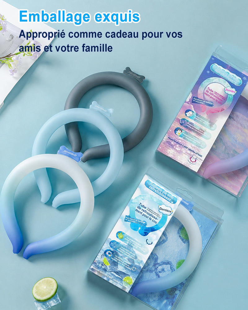 Billhol® Tour de cou rafraîchissant PCM — Fraîcheur instantanée pendant les fortes chaleurs