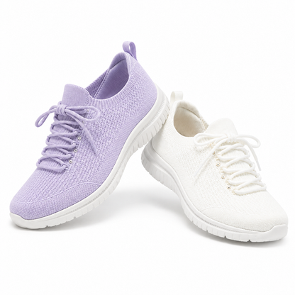 💖 LETZTER TAG SALE – 80 % RABATT✨ 💖BQODQO® Luftpolster Slip-on Walking Schuhe mit Fußgewölbeunterstützung, für Damen