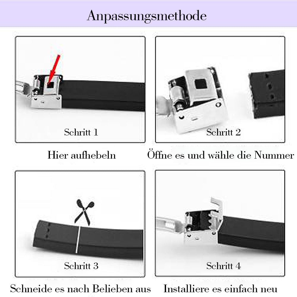LETZTER TAG – 80 % RABATT-CZTICLE® Elegantes Titanstahl-Armband für Damen & Herren