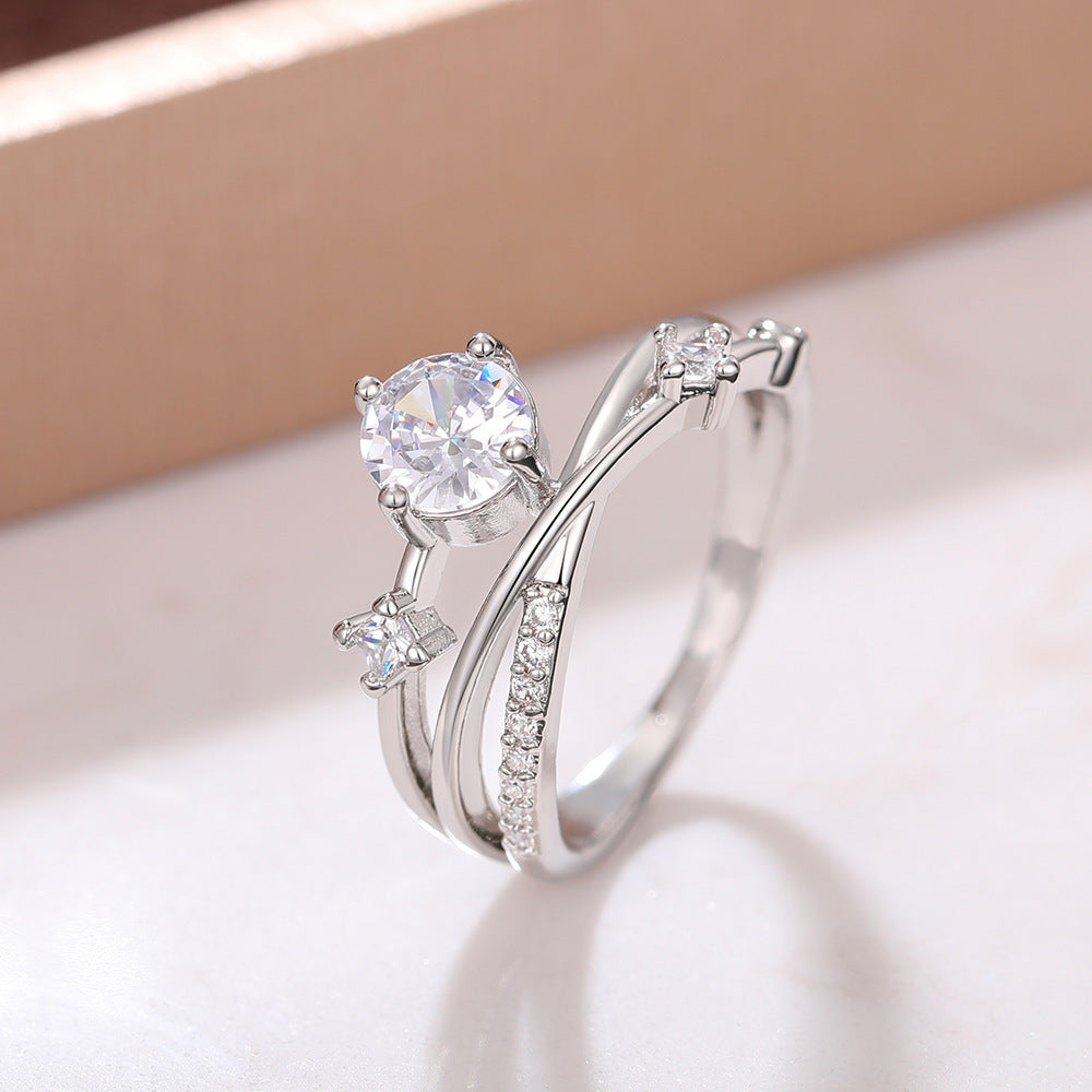 👩‍⚕️🔥 Letzter Tag – 80 % Rabatt :👩‍⚕️ CZTICLE® Hochwertiger Diamantring