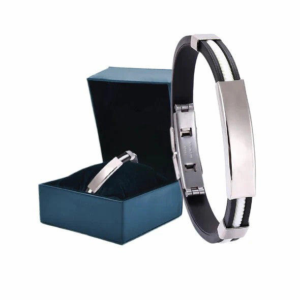 LETZTER TAG – 80 % RABATT-CZTICLE® Elegantes Titanstahl-Armband für Damen & Herren