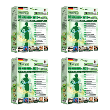 Offizieller Store 🇩🇪 |💖𝐆𝐅𝐎𝐔𝐊® Moringa · Berberin × NAD+ 10-in-1  Advanced Nano Mikronadel-Patch 🇩🇪 (Nur einmal täglich, sichtbare Veränderungen in 7 Tagen) ✅ Für Fettleibigkeit, schlaffe Haut, Diabetes, Schlafapnoe, Gelenkprobleme und mehr