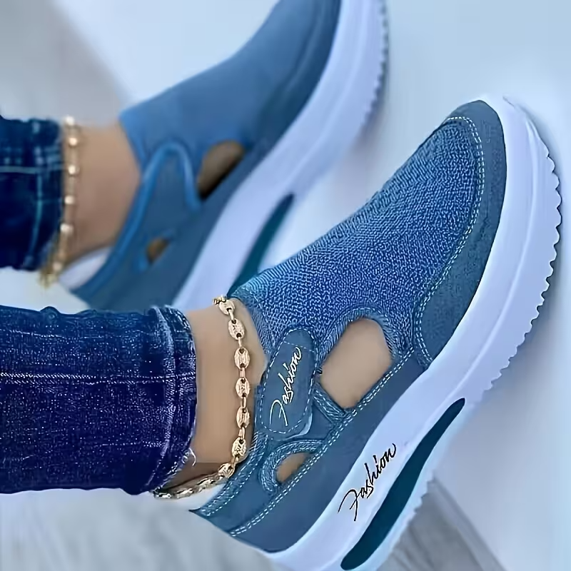 🔥 DERNIER JOUR : -80 % - 👟 Chaussures de marche orthopédiques confortables pour femme avec bride Velcro réglable