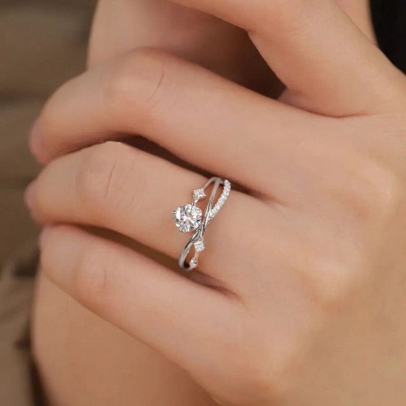👩‍⚕️🔥 Letzter Tag – 80 % Rabatt :👩‍⚕️ CZTICLE® Hochwertiger Diamantring