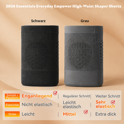 LETZTER TAG – 80% RABATT🌹🔥BQODQO® 2026 Essentials Everyday Empower High-Waist Shaper Shorts