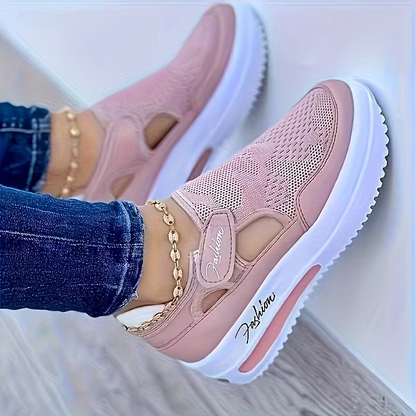 🔥 DERNIER JOUR : -80 % - 👟 Chaussures de marche orthopédiques confortables pour femme avec bride Velcro réglable