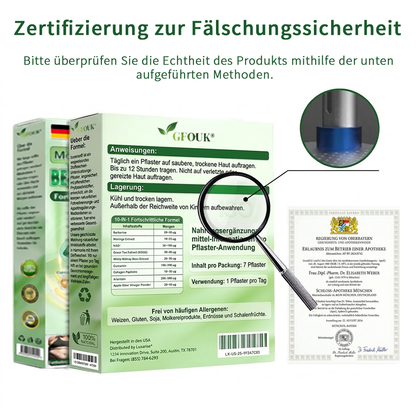 Offizieller Store 🇩🇪 |💖𝐆𝐅𝐎𝐔𝐊® Moringa · Berberin × NAD+ 10-in-1  Advanced Nano Mikronadel-Patch 🇩🇪 (Nur einmal täglich, sichtbare Veränderungen in 7 Tagen) ✅ Für Fettleibigkeit, schlaffe Haut, Diabetes, Schlafapnoe, Gelenkprobleme und mehr