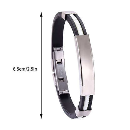 LETZTER TAG – 80 % RABATT-CZTICLE® Elegantes Titanstahl-Armband für Damen & Herren