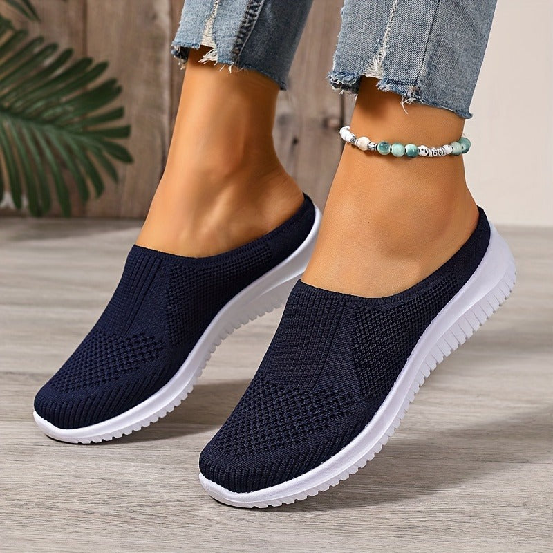 ⭐80 % RABATT – Diabetische Slip-On Walking-Schuhe mit Luftpolster, orthopädische diabetische Hausschuhe, mit Fußgewölbeunterstützung für Damen