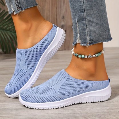⭐80 % RABATT – Diabetische Slip-On Walking-Schuhe mit Luftpolster, orthopädische diabetische Hausschuhe, mit Fußgewölbeunterstützung für Damen