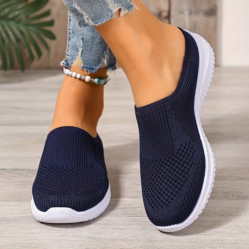 ⭐80 % RABATT – Diabetische Slip-On Walking-Schuhe mit Luftpolster, orthopädische diabetische Hausschuhe, mit Fußgewölbeunterstützung für Damen
