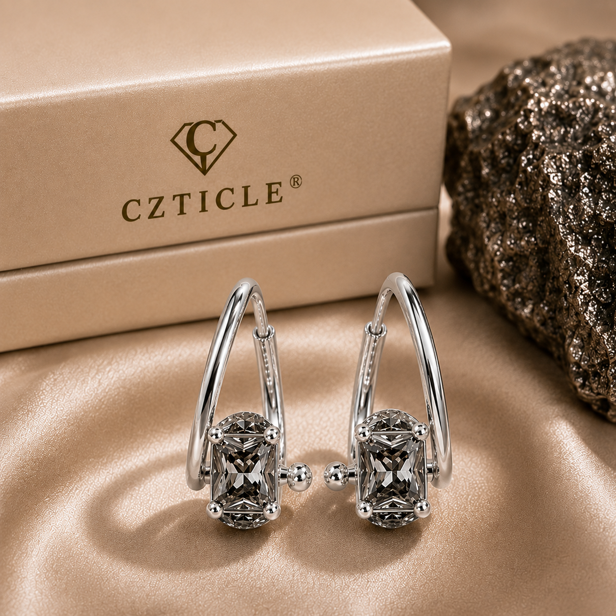 🔥 DERNIER JOUR : -80% - 💎𝐂𝐙𝐓𝐈𝐂𝐋𝐄® Boucles d’oreilles Lymphvity en germanium à magnétothérapie