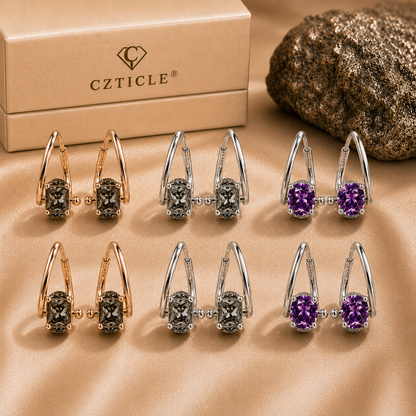 🔥 DERNIER JOUR : -80% - 💎𝐂𝐙𝐓𝐈𝐂𝐋𝐄® Boucles d’oreilles Lymphvity en germanium à magnétothérapie